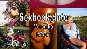 Date with blonde norsk mature