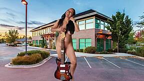 Strips And Masturbates In Parking Lot With Agarabas And Olpr