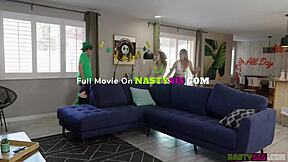 Kyler Quinn and Scarlet Skies get nasty in Leprechaun Boner