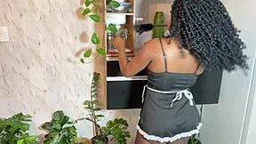 black employee fucks boss's young son