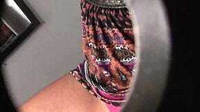 Dick out of glory hole taken in mouth