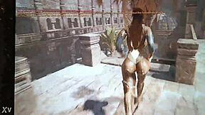 Curvy Woman With Full Figure And Sexy Curves