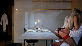 let's roleplay an unusual dinner and cum inside her pussy