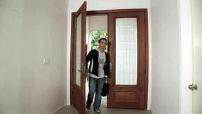 amia miley babysits and earns payment with favors