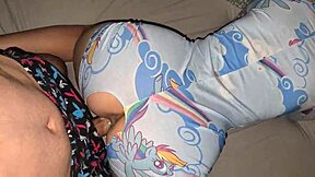 hot stepsis prepares pussy for stepbro's seed with big ass riding