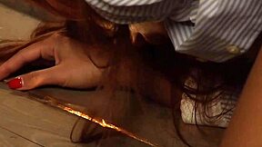 i am the voyeur lesbian slave masturbating and orgasming watching the naked madame