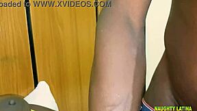 Intense masturbation leading to powerful orgasm