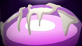 Princess Bubblegum experiences threesome sex with monster cocks and futanari