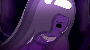 Princess Bubblegum experiences threesome sex with monster cocks and futanari