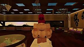 Slut Gets Fucked Hard By Roblox Monster Cock In Intense Session