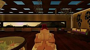 Slut Gets Fucked Hard By Roblox Monster Cock In Intense Session