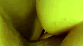 Latina gets bent over in hotel for doggystyle creampie sex.