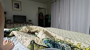 ali allure shares a bed with a co-worker trailer- watch full on red