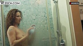 Sexy Milf Mom Teasing in the Shower!