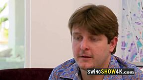 messy naughty swinger orgy mixing wild sex and group fun