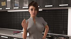 Exploring inside Jennifer 51