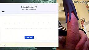 Intense Exercise Session With Strong Fat Powerful 19 Cm Cock Lasting Hours Without Cumming