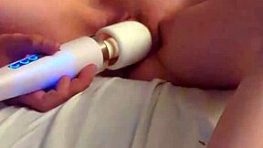 Richelle rose solo close up with wand cumming multiple times