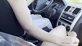 Let me suck your cock and jerk you off while we're on the way