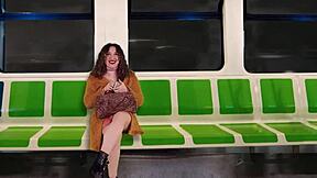 Young seductive Latina tempts husband's best friend in public