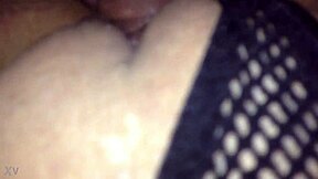 my wife's shaved latina pussy up close, so wet and inviting