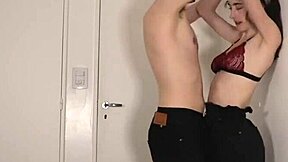 hot babe creampied at college party