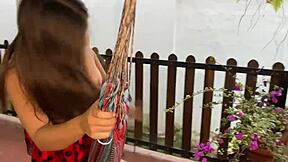 Stepsister Gets Fucked in Stepfather's Bed