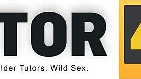 What literature turns to lust in tutor4k with this russian milf teacher?