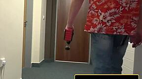 Brazilian Babe And French Fox Double Down On Creepy Landlord's Dick