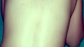 Milf gets pussy massage with big creampie.