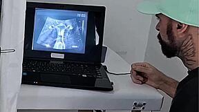 Cuckold Takes Wife For Ultrasound, But Gynecologist Fucks Her Pussy Deeply