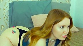 Sexy redhead wandy hill feels seductive teasing