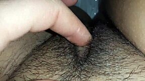 i tickled my big clit to orgasm.