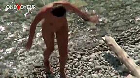 Watch this slut wife blow and fuck on the beach? Public voyeur action.