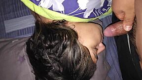 My Stepmother Lies on My Bed in Lingerie for Taboo Encounter