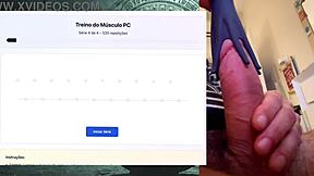 Intense Exercise Session With Strong Fat Powerful 19 Cm Cock Lasting Hours Without Cumming