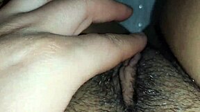 i tickled my big clit to orgasm.