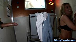 Glamcore Cocksucker Drilled At Gloryhole