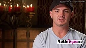 Ashley and nick sign off the contract before heading out to play