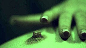 Elizamars Dresses in Antique Style and Slowly Explores Her Body in Vintage Solo Scene