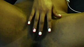 Petite slut masturbates and cums after work every time