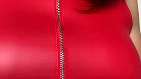 training you into obedience with big tits brunette femdom domination