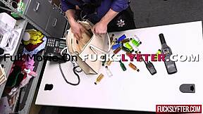 The Asian Party Thieves Get Caught Fucking In The Office