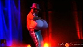 The Bustiest Stripper Ever Dances with Huge Monster Tits