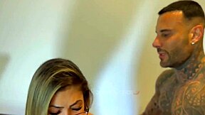 rangel carlos moaning loudly on the tattooed guy's dick