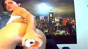 hot webcam girl fucking with huge tits and toys