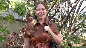 Alice milf with big tits fucks two men in hardcore threesome with double penetration