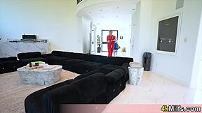 Cute Pigtailed Teen 18+ Satisfies Horny Stepmom's Pussy