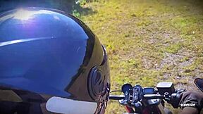 Incredible Sex: Biker Girl Crazy On Beach?