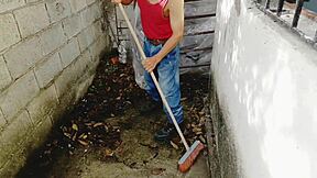 the beautiful perverted busty boss fucks her old employee